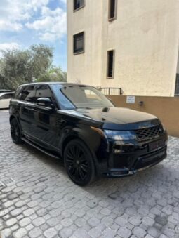 RANGE ROVER SPORT V8 2018 BLACK ON BLACK full