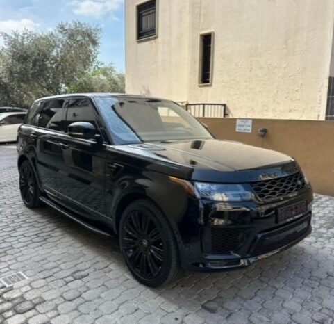 RANGE ROVER SPORT V8 2018 BLACK ON BLACK full