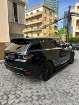 RANGE ROVER SPORT V8 2018 BLACK ON BLACK full