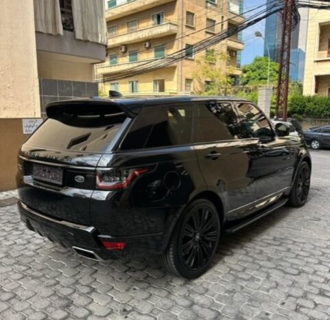 RANGE ROVER SPORT V8 2018 BLACK ON BLACK full