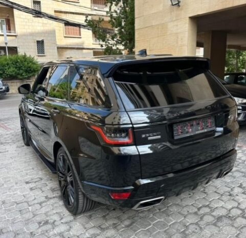 RANGE ROVER SPORT V8 2018 BLACK ON BLACK full