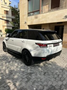 RANGE ROVER SPORT V8 SUPERCHARGED 2016 WHITE ON BASKET