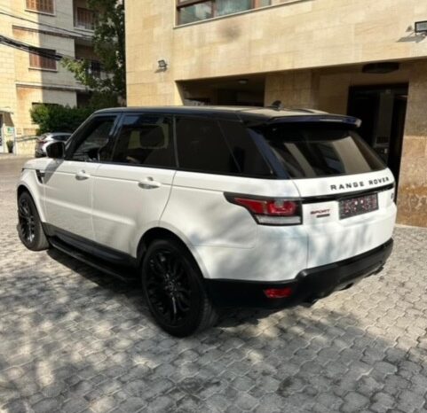 RANGE ROVER SPORT V8 SUPERCHARGED 2016 WHITE ON BASKET full