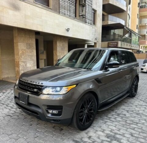 RANGE ROVER SPORT HSE 2016 GRAY ON BLACK full