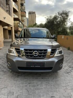 NISSAN PATROL PLATINUM 2019 GRAY ON BLACK