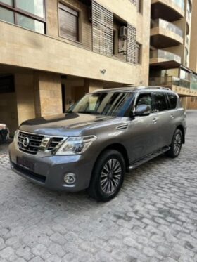 NISSAN PATROL PLATINUM 2019 GRAY ON BLACK