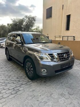 NISSAN PATROL PLATINUM 2019 GRAY ON BLACK