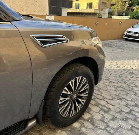 NISSAN PATROL PLATINUM 2019 GRAY ON BLACK full