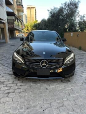 MERCEDES C450 AMG 2016 BLACK ON BLACK