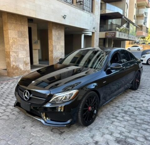 MERCEDES C450 AMG 2016 BLACK ON BLACK full