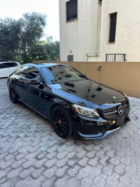 MERCEDES C450 AMG 2016 BLACK ON BLACK