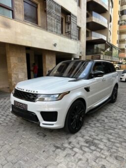 RANGE ROVER SPORT V6 DYNAMIC 2018 WHITE ON BASKET&BLACK