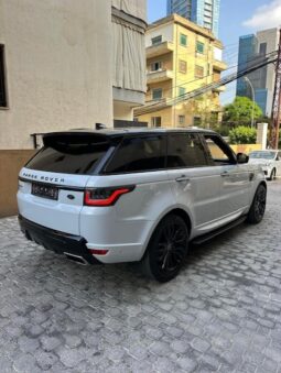 RANGE ROVER SPORT V6 DYNAMIC 2018 WHITE ON BASKET&BLACK