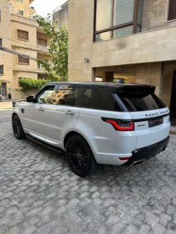 RANGE ROVER SPORT V6 DYNAMIC 2018 WHITE ON BASKET&BLACK full