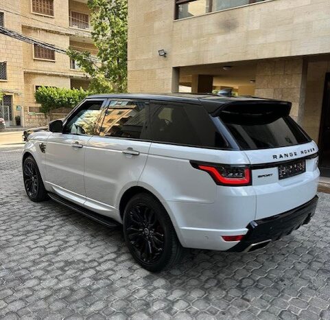 RANGE ROVER SPORT V6 DYNAMIC 2018 WHITE ON BASKET&BLACK full