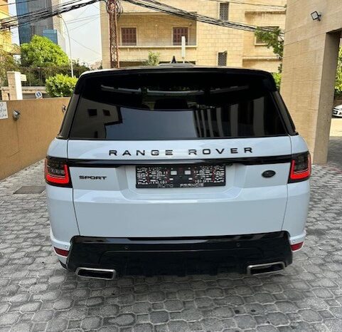 RANGE ROVER SPORT V6 DYNAMIC 2018 WHITE ON BASKET&BLACK full