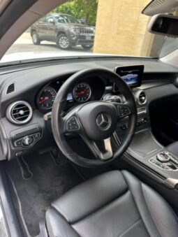 MERCEDES GLC300 COUPE 4MATIC 2017 WHITE ON BLACK full