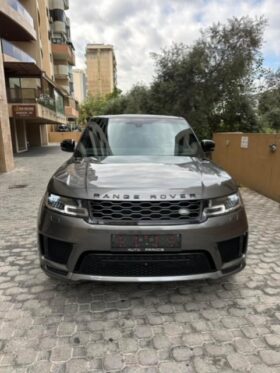 RANGE ROVER SPORT V8 SUPERCHARGED 2018 GRAY ON BLACK