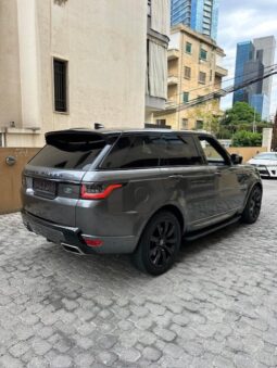 RANGE ROVER SPORT V8 SUPERCHARGED 2018 GRAY ON BLACK