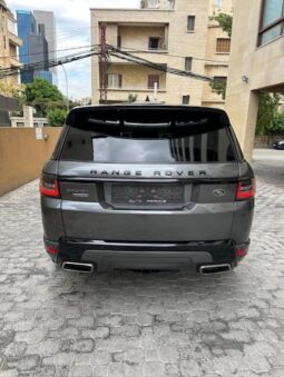 RANGE ROVER SPORT V8 SUPERCHARGED 2018 GRAY ON BLACK full