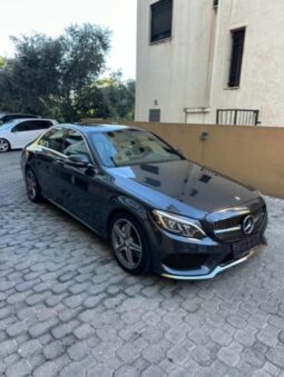 MERCEDES C300 AMG-LINE 4MATIC 2016 GRAY ON TAN