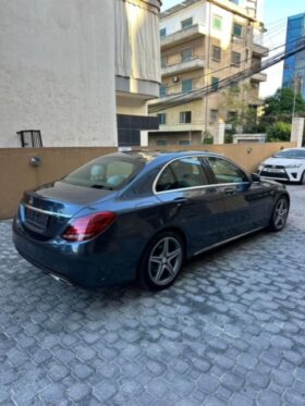 MERCEDES C300 AMG-LINE 4MATIC 2016 GRAY ON TAN