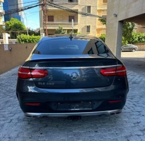 MERCEDES GLE450 COUPE AMG 4MATIC 2016 GRAY ON BASKET full