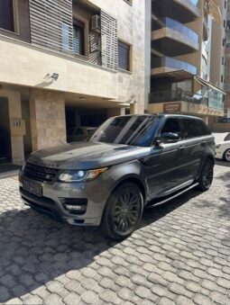 RANGE ROVER SPORT HST 2016 GRAY ON BLACK&GRAY full