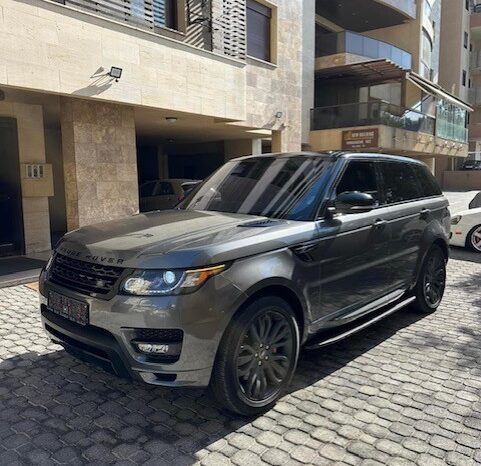 RANGE ROVER SPORT HST 2016 GRAY ON BLACK&GRAY full