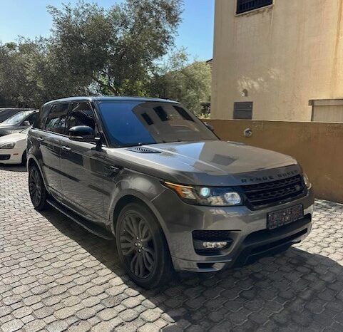 RANGE ROVER SPORT HST 2016 GRAY ON BLACK&GRAY full