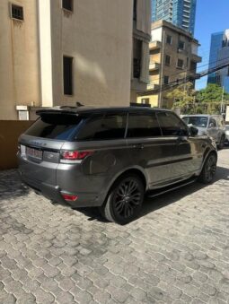 RANGE ROVER SPORT HST 2016 GRAY ON BLACK&GRAY full