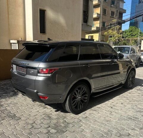 RANGE ROVER SPORT HST 2016 GRAY ON BLACK&GRAY full