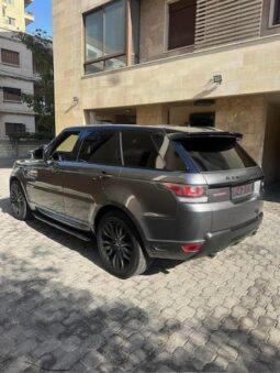 RANGE ROVER SPORT HST 2016 GRAY ON BLACK&GRAY full