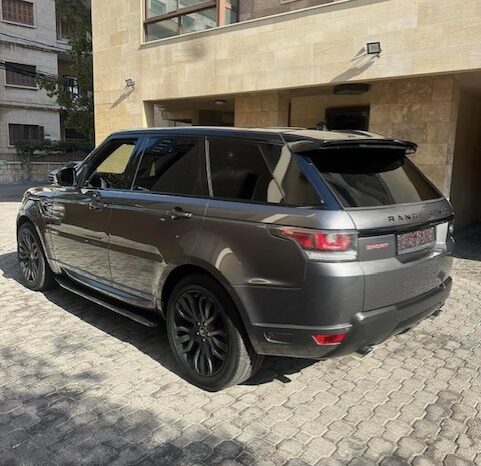 RANGE ROVER SPORT HST 2016 GRAY ON BLACK&GRAY full