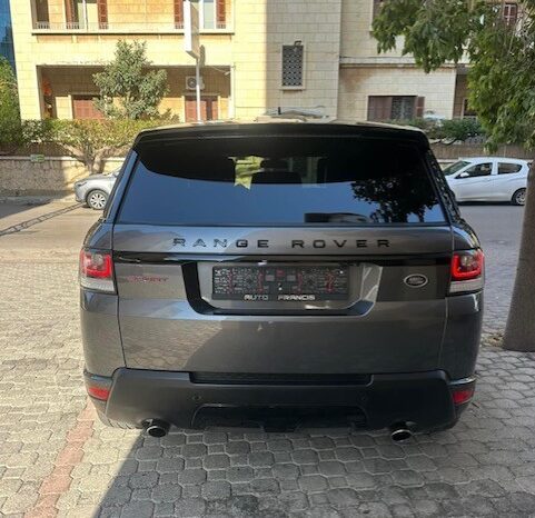 RANGE ROVER SPORT HST 2016 GRAY ON BLACK&GRAY full