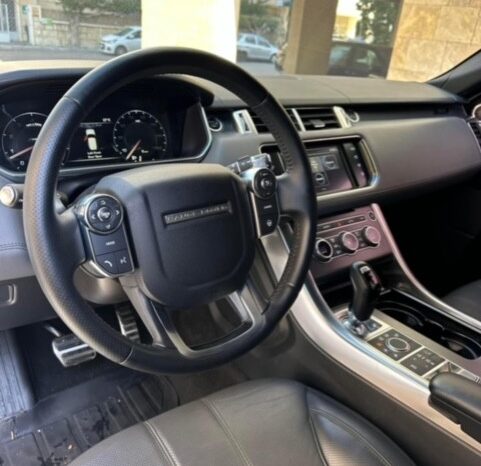 RANGE ROVER SPORT HST 2016 GRAY ON BLACK&GRAY full