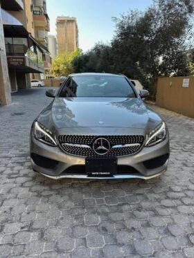 MERCEDES C300 AMG-LINE 2016 GRAY ON BLACK