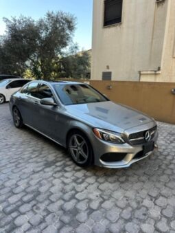 MERCEDES C300 AMG-LINE 2016 GRAY ON BLACK full