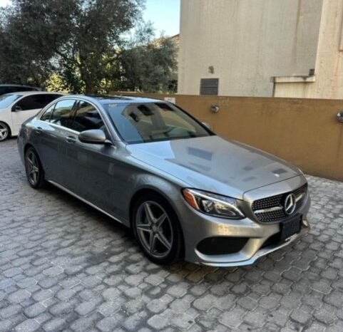 MERCEDES C300 AMG-LINE 2016 GRAY ON BLACK full