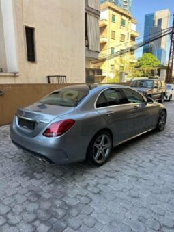 MERCEDES C300 AMG-LINE 2016 GRAY ON BLACK full