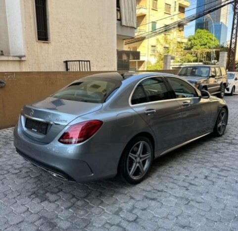 MERCEDES C300 AMG-LINE 2016 GRAY ON BLACK full