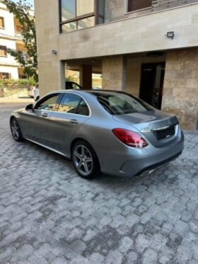 MERCEDES C300 AMG-LINE 2016 GRAY ON BLACK