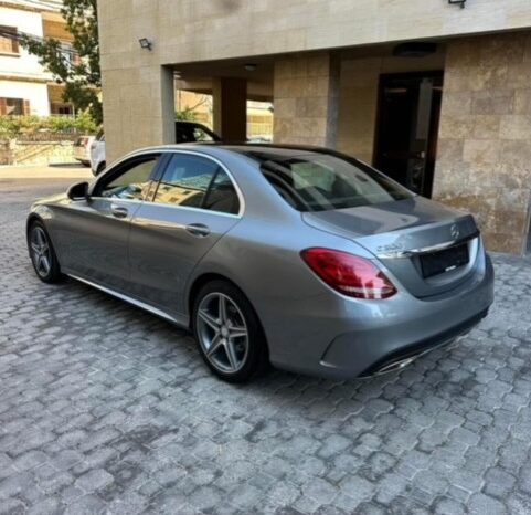 MERCEDES C300 AMG-LINE 2016 GRAY ON BLACK full