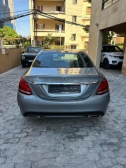 MERCEDES C300 AMG-LINE 2016 GRAY ON BLACK full