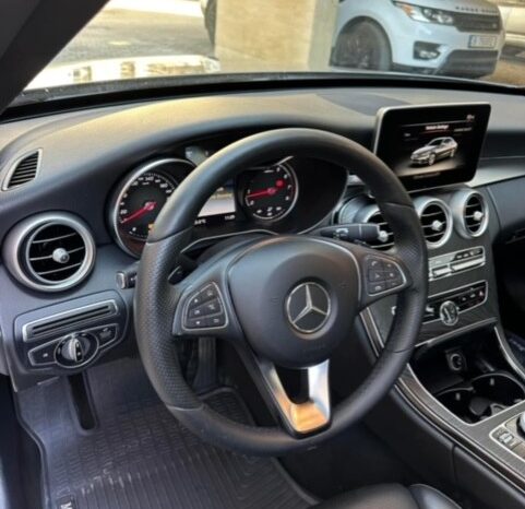 MERCEDES C300 AMG-LINE 2016 GRAY ON BLACK full