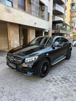 MERCEDES GLC 43 AMG COUPE 4MATIC 2018 BLACK ON BLACK full