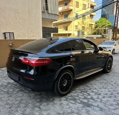 MERCEDES GLC 43 AMG COUPE 4MATIC 2018 BLACK ON BLACK full