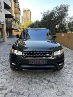 RANGE ROVER SPORT V8 DYNAMIC 2017 BLACK ON BLACK