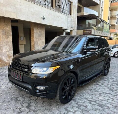 RANGE ROVER SPORT V8 DYNAMIC 2017 BLACK ON BLACK full