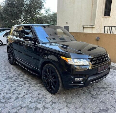 RANGE ROVER SPORT V8 DYNAMIC 2017 BLACK ON BLACK full